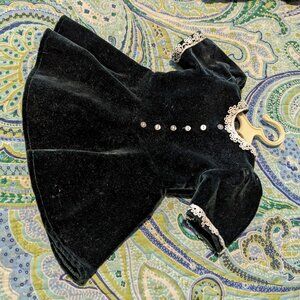 American Girl Molly Green Velvet Christmas Dress